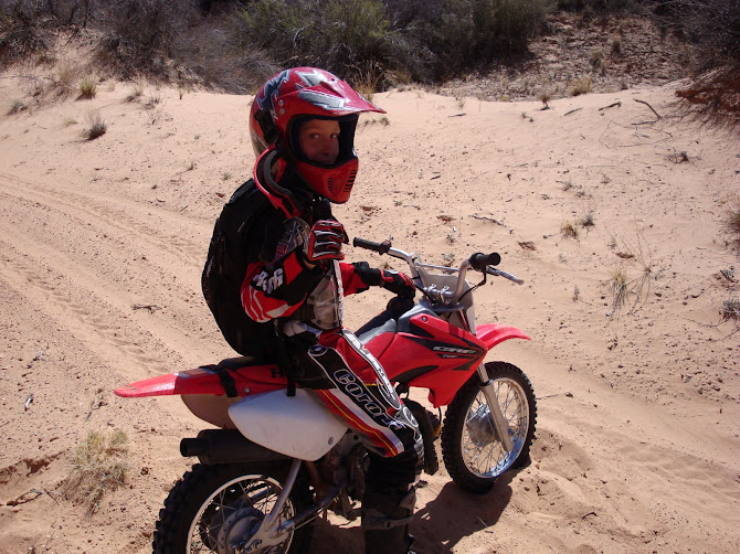 Caleb in Moab-Spring Break 2009