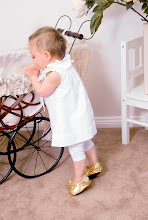 Quilted Gold Baby Ballet Slippers - BACK IN STOCK!