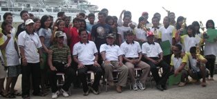 Bersama Para Atlet dan Pelatih Bahtera Jaya