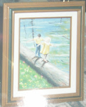 2 Kids on a log