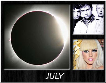 Solar Eclipse, Blur, Lady Gaga