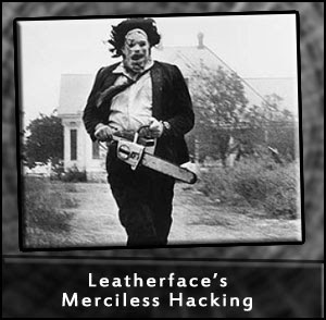 Leatherface is a Dick