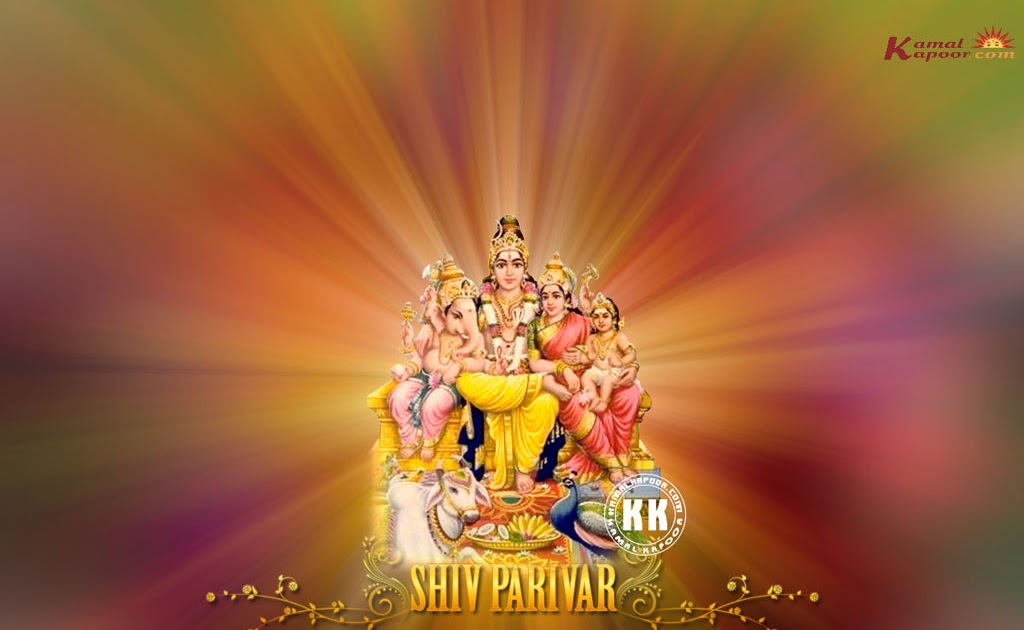 FREE God Wallpaper: Shiv Parivar Wallpapers
