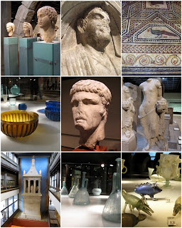 Roman Museum collage
