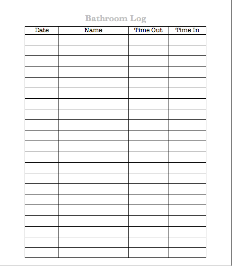 check off sheet template