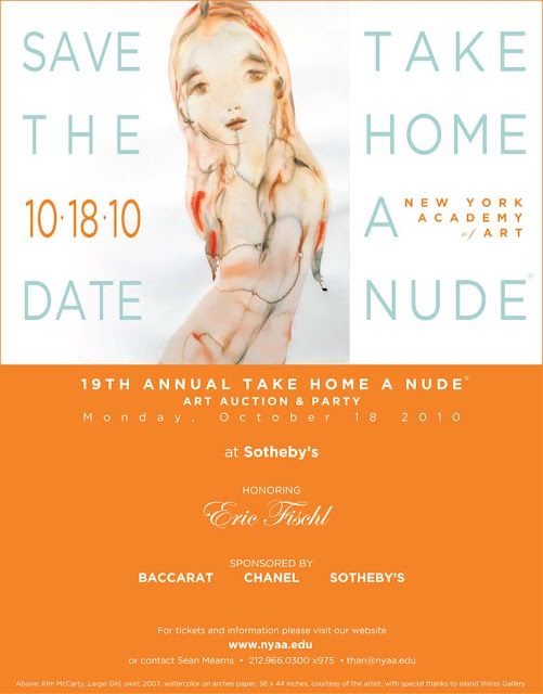 19th annual take home a nude, art and auction party, october 18, 2010
