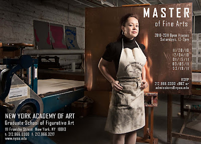 master of fine arts open houses, november  20, 2010, december 4, 2010, January 15, 2011, March 5, 2011, march 19, 2011, 12 to 2 pm