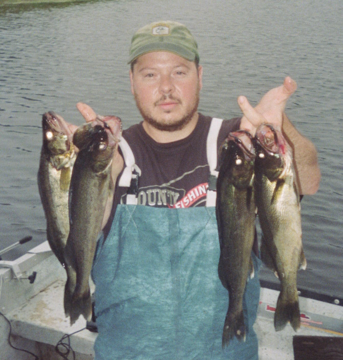 Freshwater sport fishing in Montreal, Quebec and Ontario. Walleye