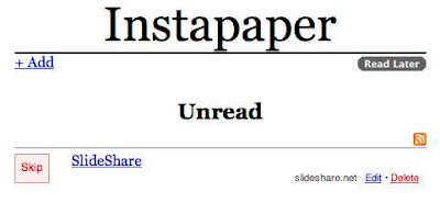Instapaper - Read Later