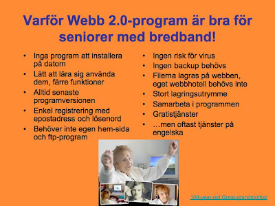 Varför Webb 2.0-program?