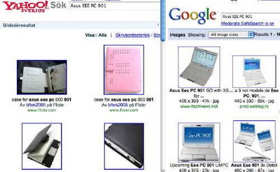 SearchBoth Google och Yahoo