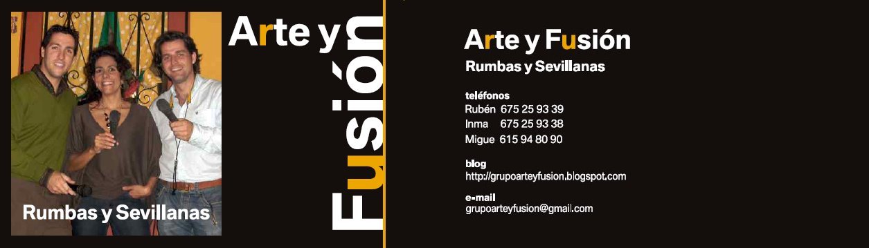 Grupo Arte y Fusión, rumbas y sevillanas
