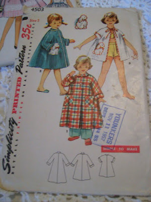 Sassy Little Sisters Child's Apron Pattern by Cabbage Rose sale