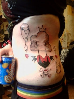 SADCLOUD tattoo is designed by Tatto designer Francesca Crescentini