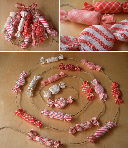 Candy Fabric Garland