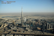 Burj Dubai and Downtown Burj Dubai photos from the air, Dubai aerial photos . (imresoltburj )
