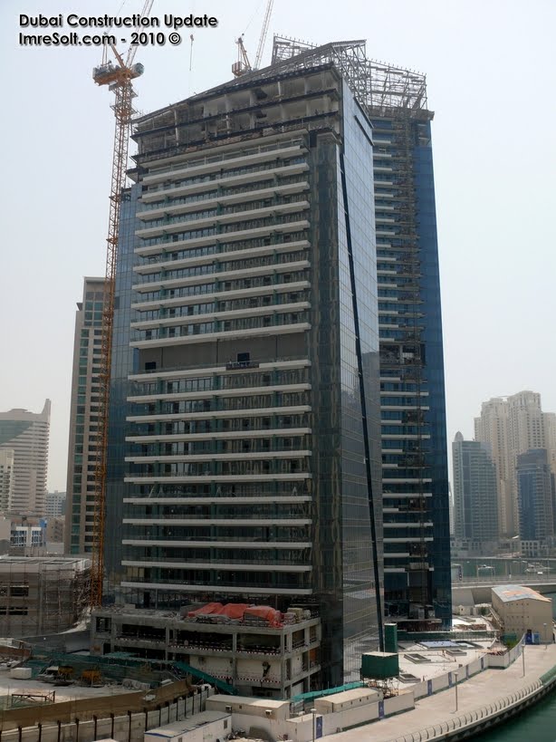 ... Solt: Silverene Towers construction pictures,Dubai Marina,21/July/2010