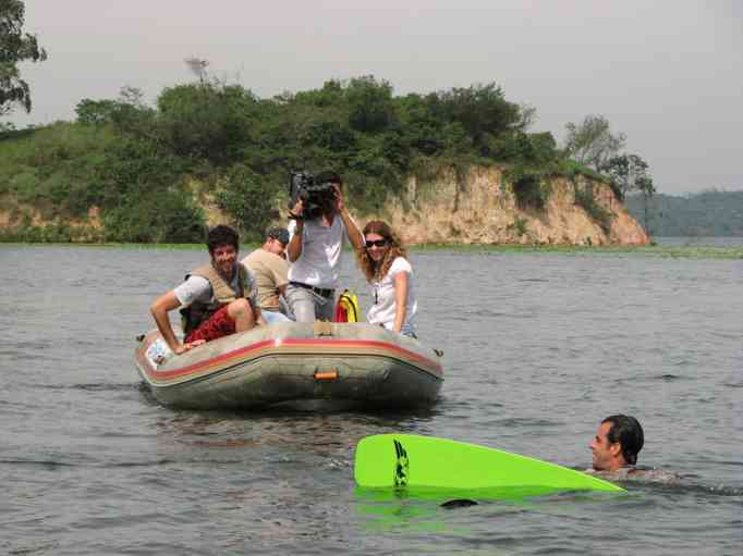 CENTRO NÁUTICO GUARAPIRANGA: CAMERA RECORD GRAVA NA TEAM BRAZIL