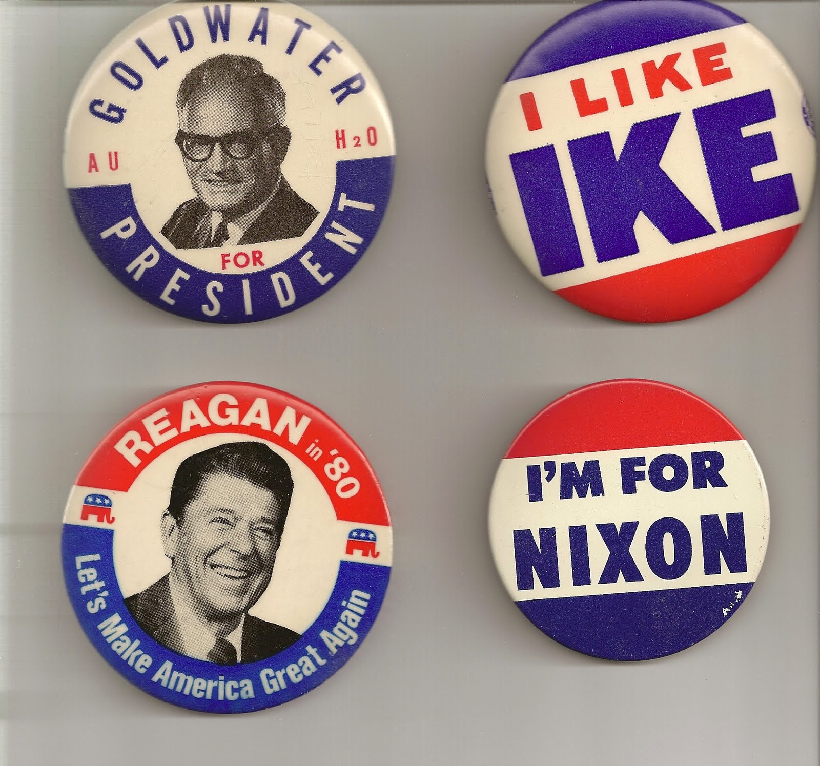 Madeline's Memories Political Campaign Buttons