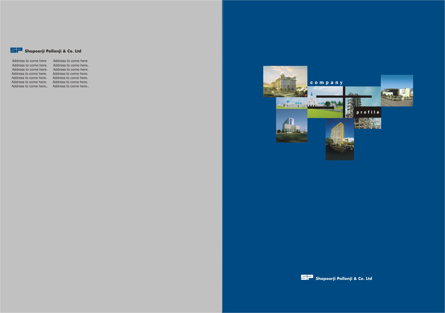 company profile design template free download