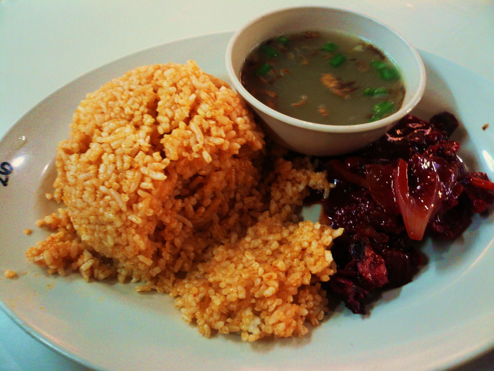 Nasi Daging Merah