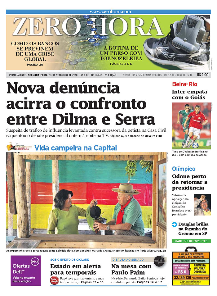 Nostrali é destaque no Jornal Zero Hora