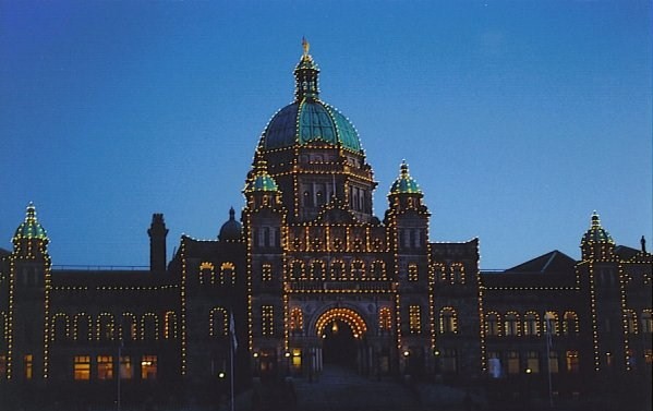 Blue Hour in Victoria, BC