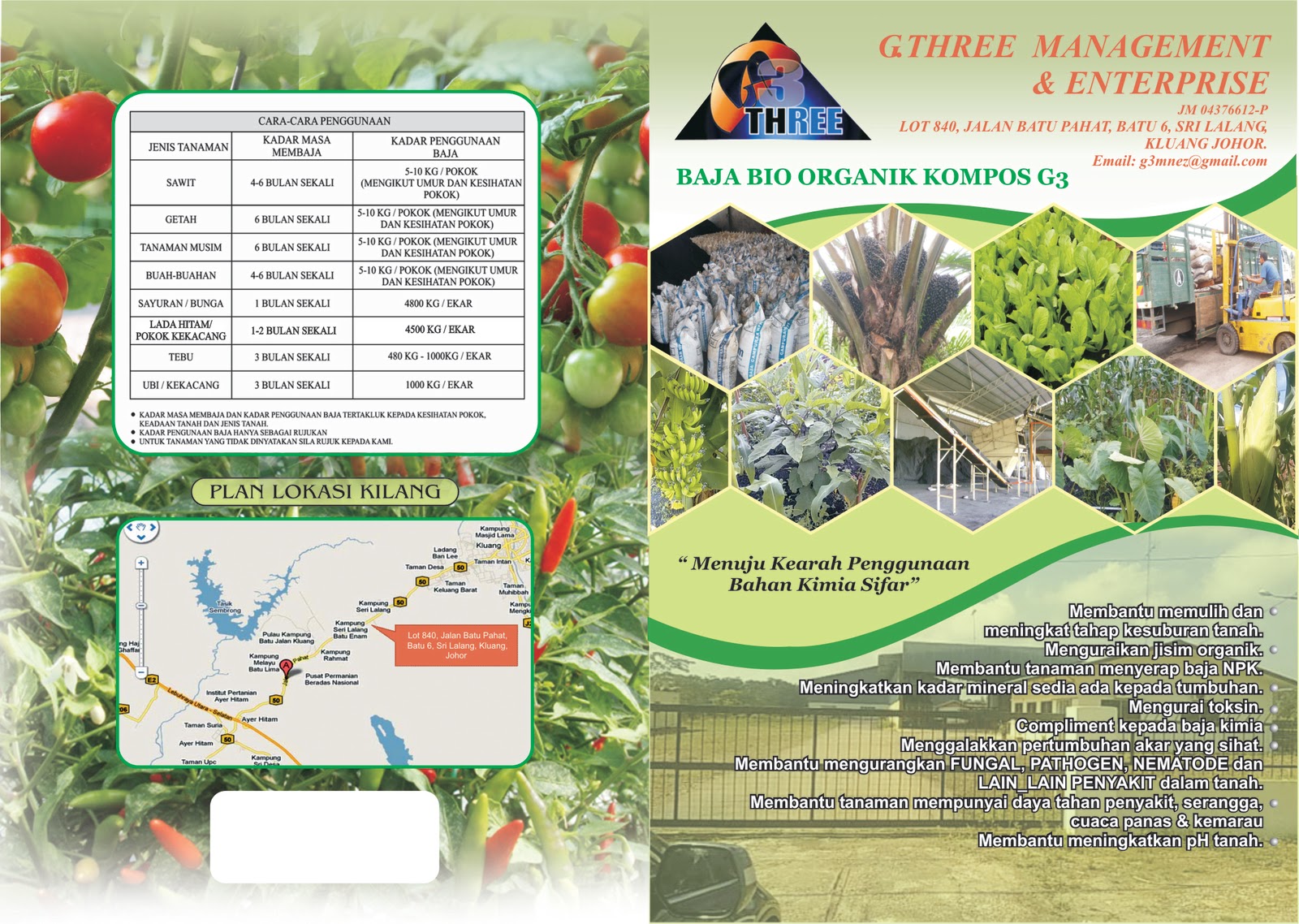 kilang baja organik g3 flyers baja organik g3 baja flyers