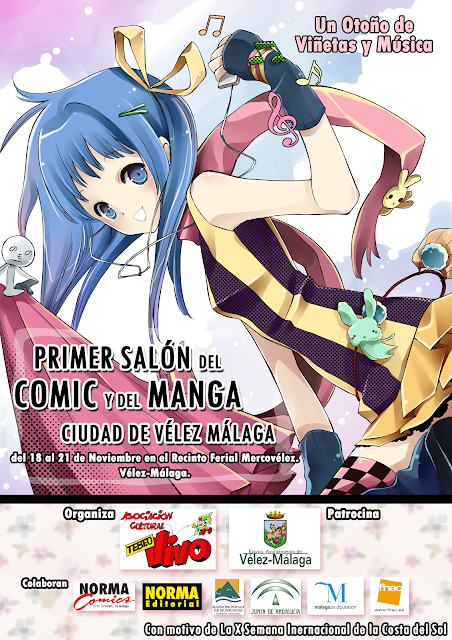 Primer Salón del Cómic y del Manga ciudad de Vélez-Málaga (Actualizado) Cartel_malaga.+manga.+inmaR
