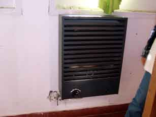 Situación controlada en la Escuela 8 4 escuela 8 estufa