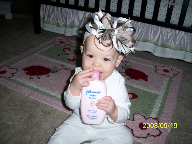 Maddy Loves her Lotion!