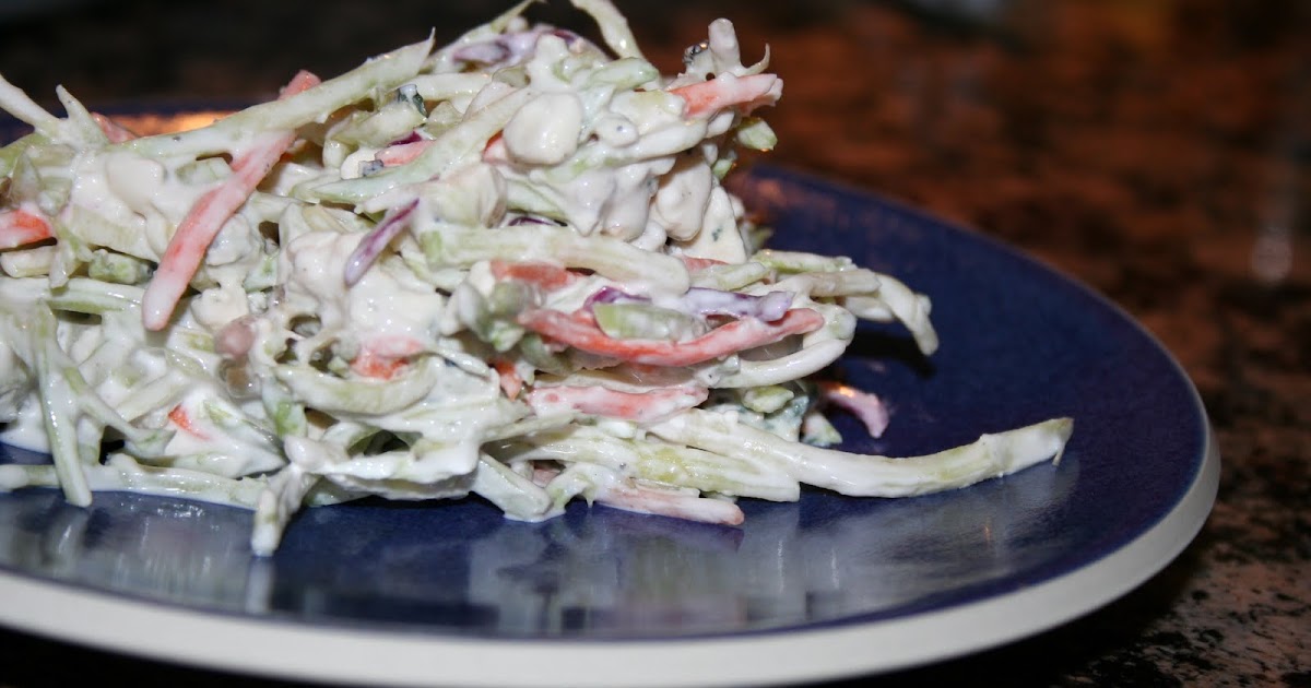 Gourmet with Me Blue Cheese Broccoli Slaw