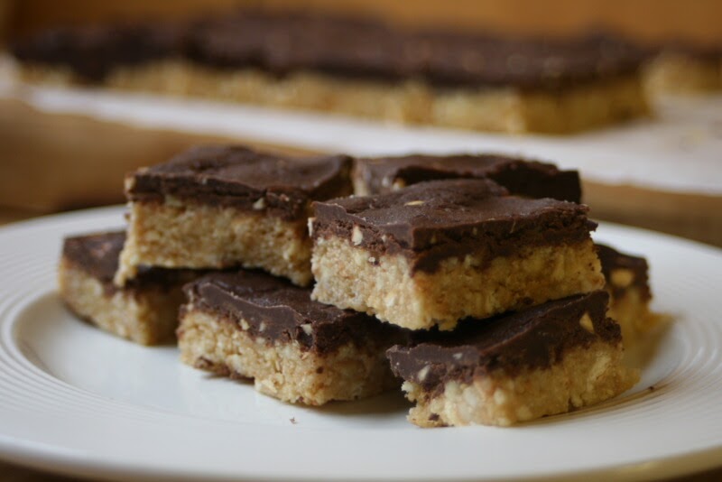 What's for dinner Mum? Chocolate Hazelnut slice