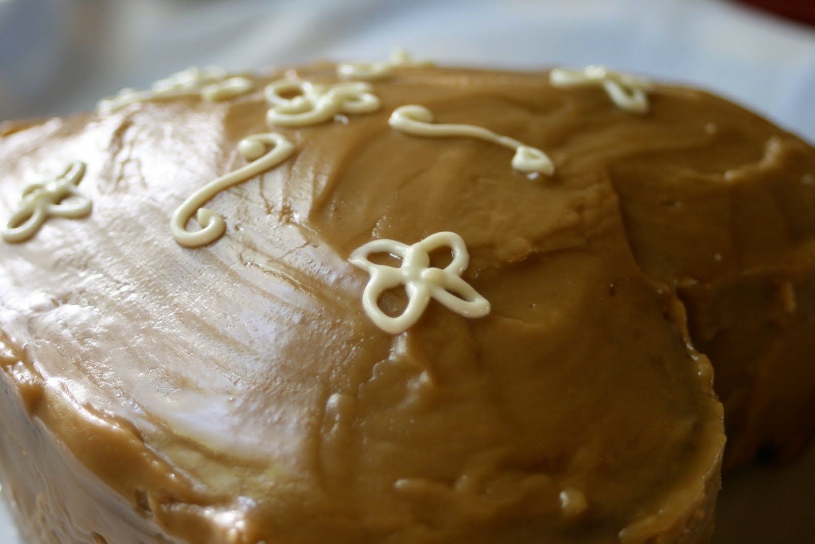 What's for dinner Mum? Caramel Mud Cake with Caramel Icing