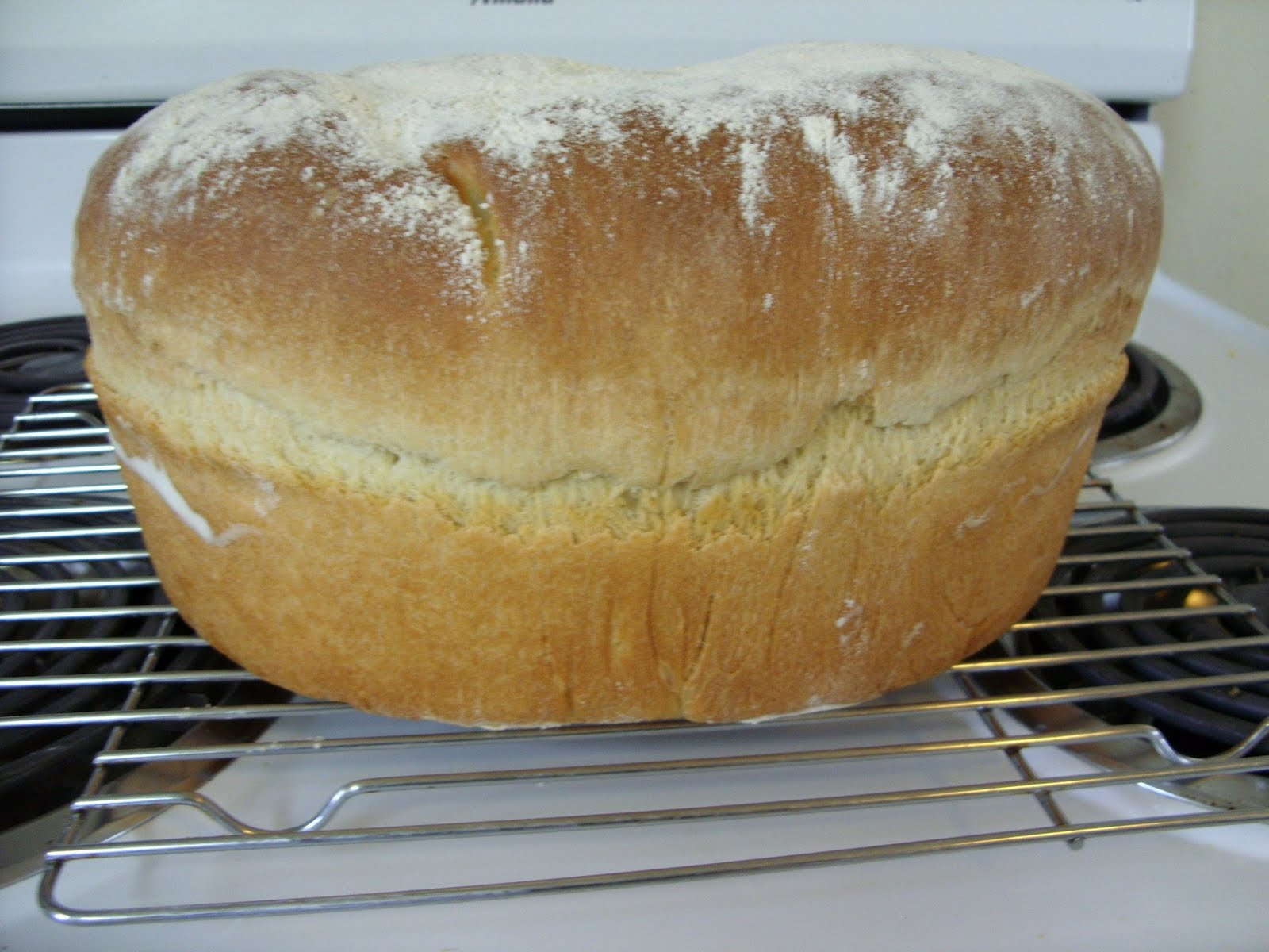Eat The Blog White Bread Baked In An Oval Casserole Dish