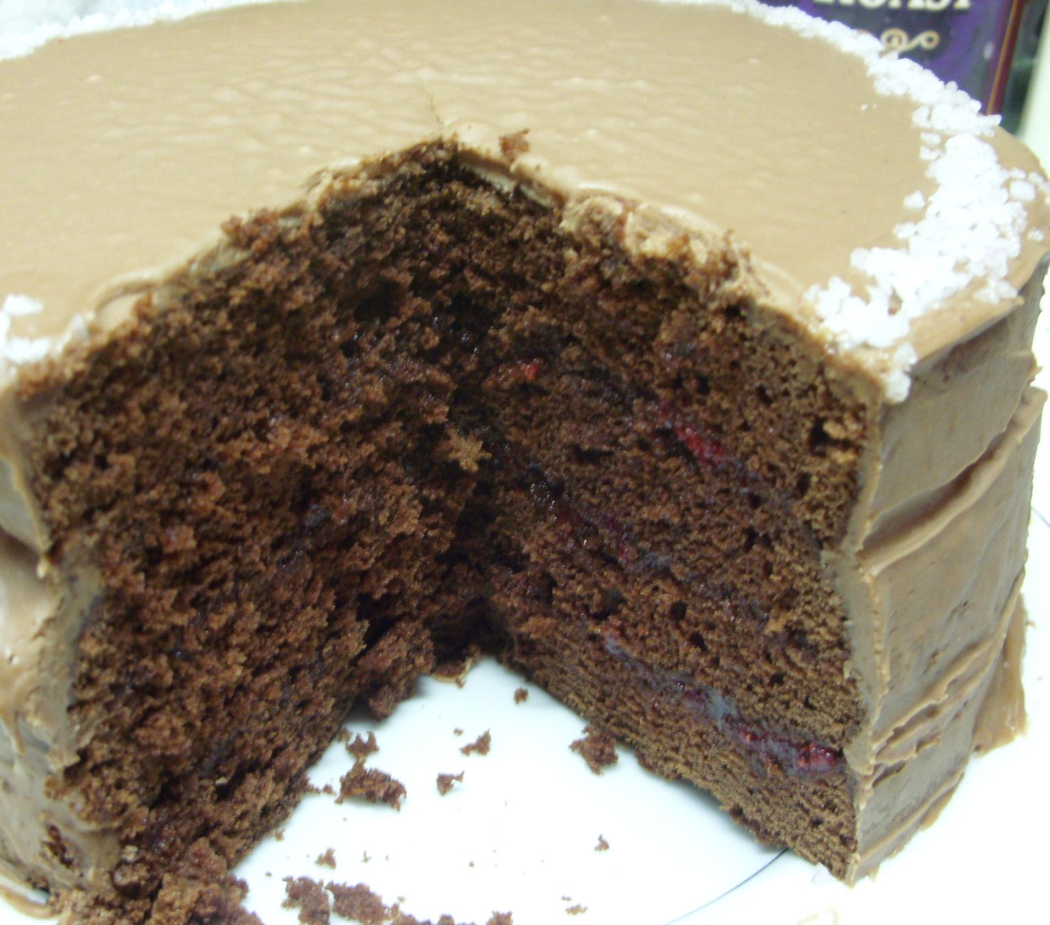 Eat The Blog Sour Cream Chocolate Cake