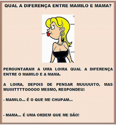 Mamas e Mamilos Loura