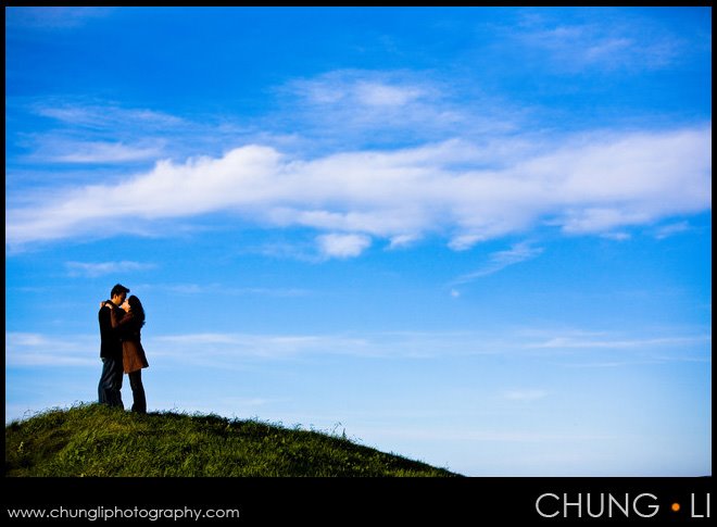 engagement portrait san francisco embarcadero crissy field