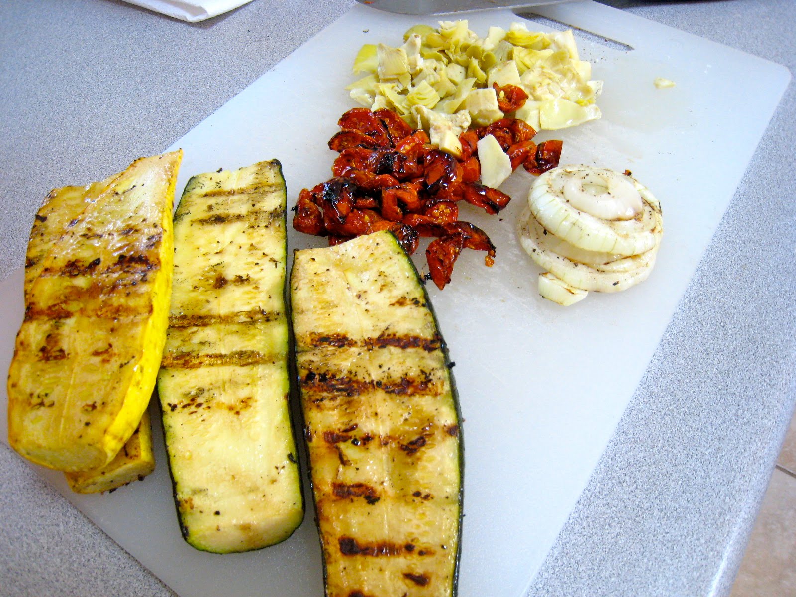 my nutritious dish grilled veggie panini*