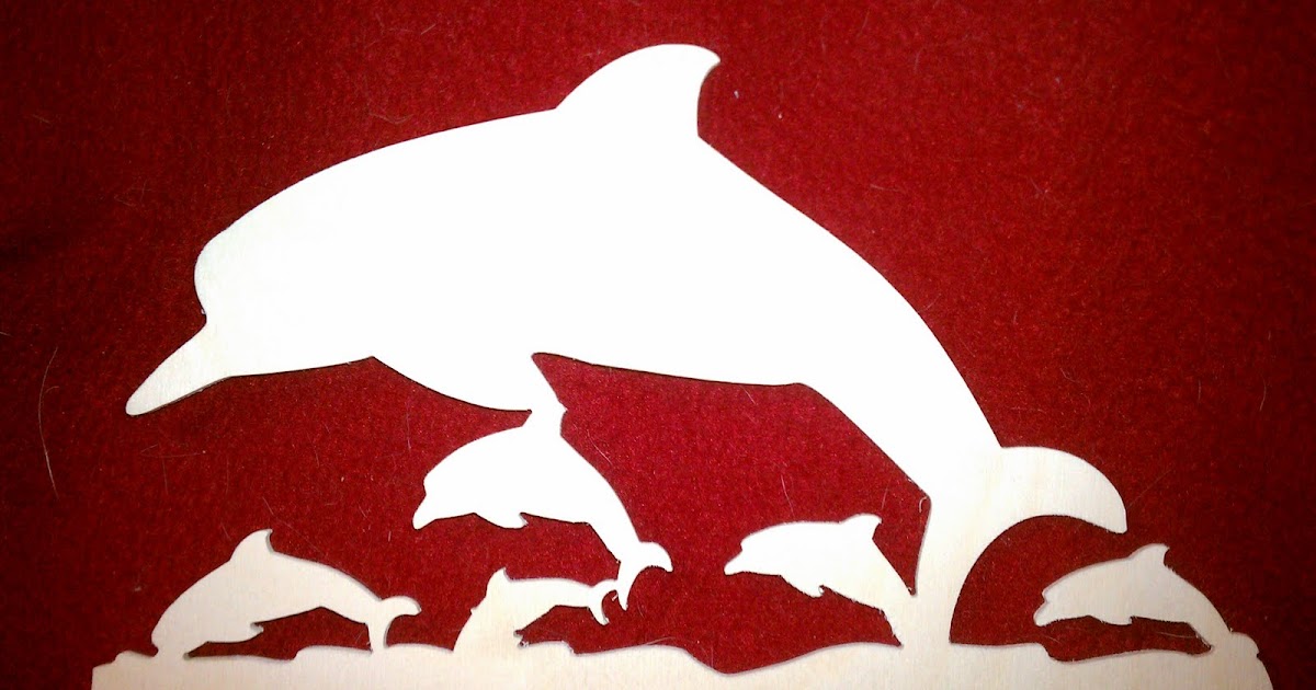 CNC Inside Blog Cnc'd a dolphin scroll saw pattern