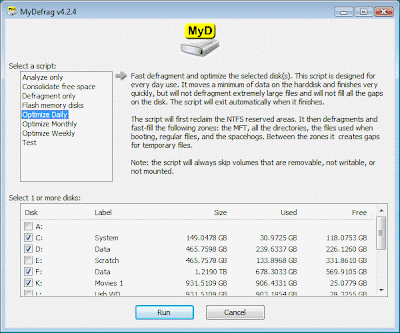 Desfragmentador gratis para Windows 7 Vista XP Desfragmentador gratis para Windows 7 Vista XP