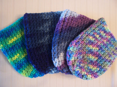 Early Bird Crafts: Crocheted can and bottle koozies