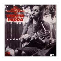 Caratula del disco "Las ultimas composiciones de Violeta Parra"