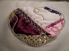 beaded heart