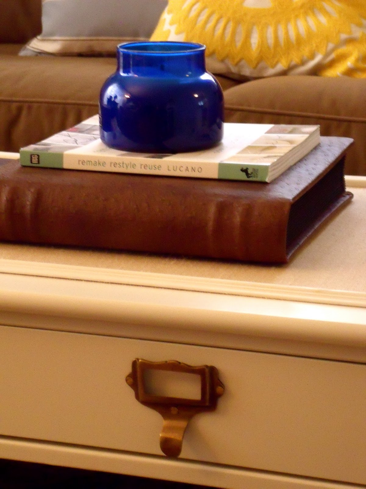 a home in the making {renovate} coffee table