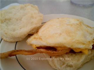 Inside of the Sunshine Sandwich Inside of the Sunshine Sandwich