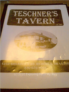 Teschner's Menu Page 1 Teschner's Menu Page 1