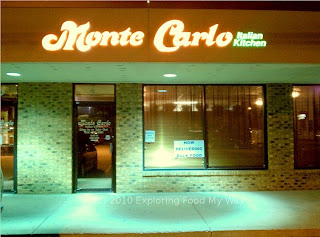 Storefront of Monte Carlo Italian Kitchen Storefront of Monte Carlo Italian Kitchen
