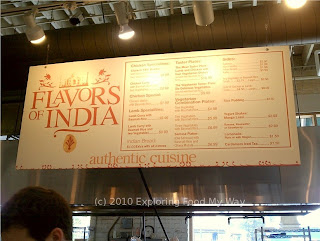 Flavors of India's Menu Flavors of India's Menu