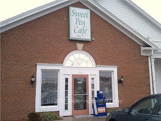 Storefront of Sweet Pea Cafe Storefront of Sweet Pea Cafe